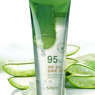 the SAEM aloe vera soothing gel 95% 