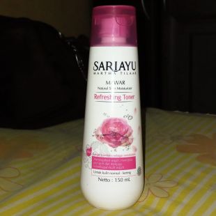 Sariayu REFRESIHING TONER NATURAL SKIN MOISTURIZER MAWAR