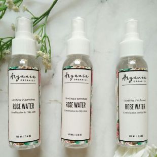 Argania Organics Pure and Natural Rose Water Combination to Oily Skin