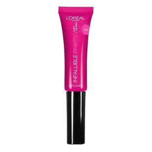 L'Oreal Paris Infallible Lip Paints 318 Fearless Fuschia