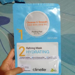 Clinelle Refining Mask Hydrating Lavender and Olive Natural Essential Oil