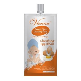 Vienna Face Spa Cleansing Foam Clarifying Egg White