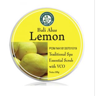 Bali Alus Traditional Spa Essential Scrub Lemon
