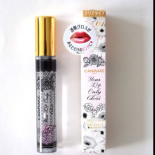 CANMAKE Your lip only gloss 01 transparent