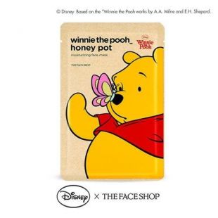 The Face Shop Winnie The Pooh Honey Pot Mask Sheet 