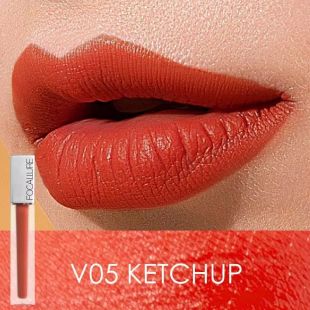 Focallure Long-Lasting & Ultra-Matte Liquid Lip Stain V05 Ketchup