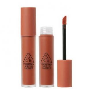 3CE Soft Lip Lacquer Tawny Red