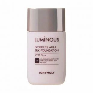 Tony Moly Luminous Goddess Aura Silk Foundation SPF30 PA++ Warm Beige 