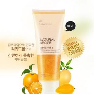 The Face Shop Natural Receip Orange Mango Peeling Gel 