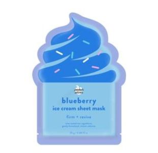 Peach Slices Blueberry Ice Cream Sheet Mask 