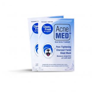 Acnemed Facial Sheet Mask Charcoal 