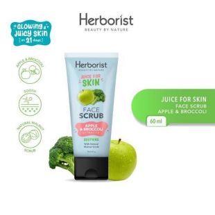 Herborist Herborist Juice For Skin Face Scrub Apple &amp; Broccoli