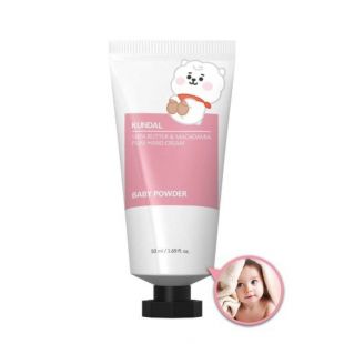 KUNDAL Shea Butter & Macadamia Pure Hand Cream X BT21 Baby Powder - RJ