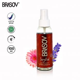 BRASOV Body Mist Cologne Sexy Red