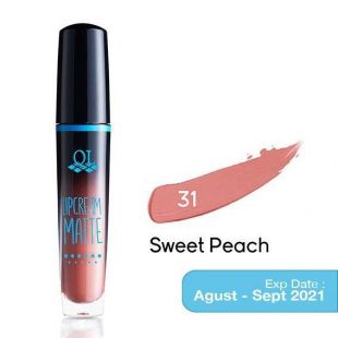 QL Matte Lipcream 31 Sweet Peach