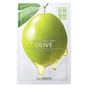 the SAEM Natural Mask Sheet Olive