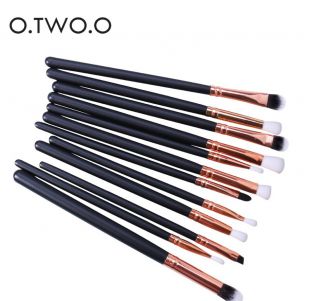 O.TWO.O 12 Pcs Eye Makeup Brush 