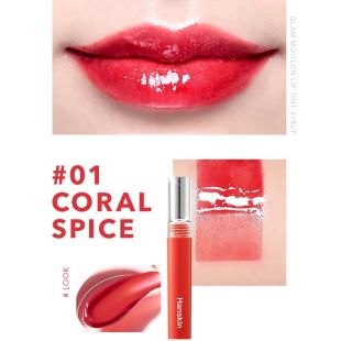 HANSKIN Hanskin Glam Moolon Lip Tint Syrup 01 Coral Spice
