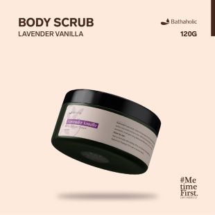 Bathaholic Body Scrub Cream Lavender Vanilla 