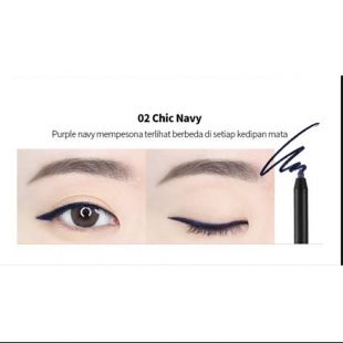 Sister Ann Double Effect Waterproof Eye Pencil Chic Navy