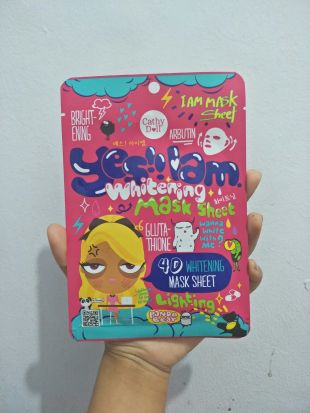 Cathy Doll 4D Yes I'am Whitening Mask Sheet 