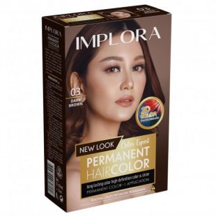 Implora Permanent Hair Color 03 Dark Brown