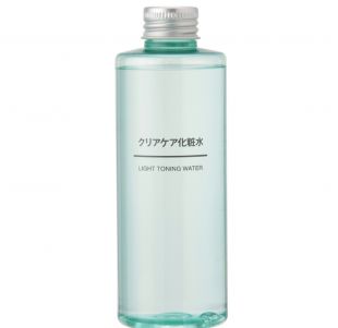 Muji Light Toning Water Clear skin series