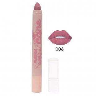 Marshwillow Candy Cane Matte Lip Crayon Nude Series 206