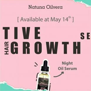 Natuna Oilvera  Natuna Oilvera Night Hair Growth Oil 