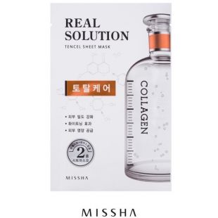 Missha Real Solution Tencel Sheet Mask Collagen