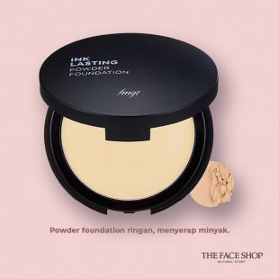 The Face Shop Ink Lasting Powder Foundation V201