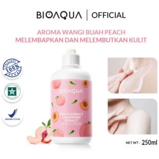 Bioaqua Peach Extract Hexapeptide Extract Body Lotion 