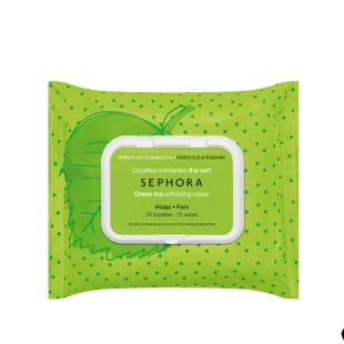Sephora Sephora Collection Green tea exfoliating wipes