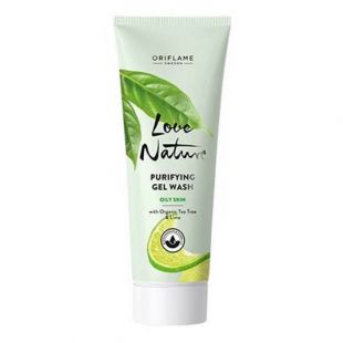 Oriflame Love Nature Purifying Gel Wash Organic Tea Tree and Lime