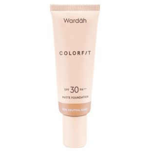 Wardah Colorfit Matte Foundation 42N Neutral Sand