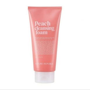 Nature Republic Daily Fresh Peach Cleansing Foam 