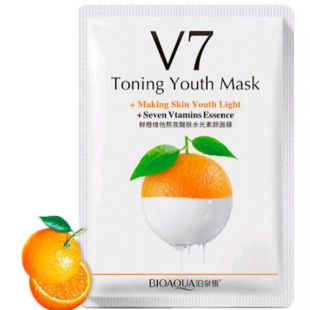 Bioaqua V7 Toning Youth Mask Orange