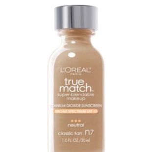 L'Oreal Paris True Match Super-Blendable Liquid Foundation N7 Classic Tan