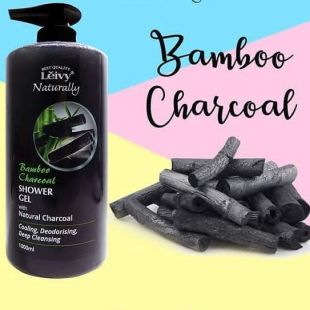 Leivy leivy natural shower gel bamboo charcoal