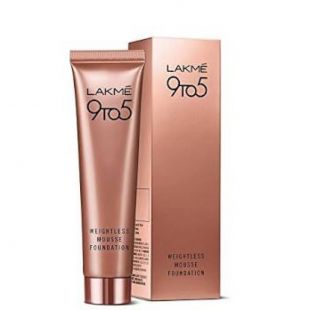 Lakmé 9to5 weightless mousse foundation Rose Ivory