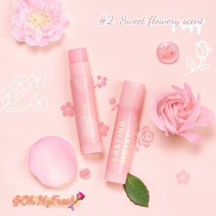 Pinkflash Fresh Cream Lip Balm Lasting Moist Soft Lips Moisturizing #2 Pink