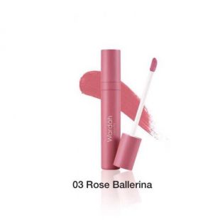 Wardah Colorfit Velvet Matte Lip Mousse 03 Rose Ballerina