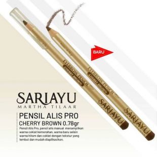 Sariayu Eyebrow Pencil Pro Cherry Brown