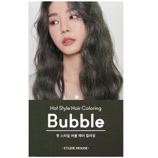 Etude House Bubble Hot Style Hair Coloring Charcoal Grey