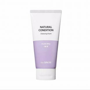 the SAEM the SAEM natural condition cleansing foam double whip