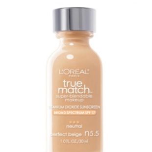 L'Oreal Paris True Match Super-Blendable Liquid Foundation N5.5 Perfect Beige