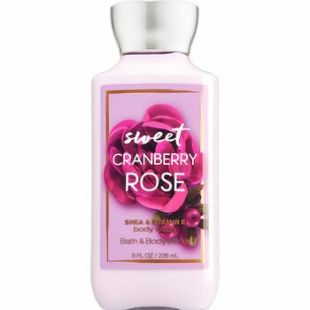 Bath and Body Works Body Lotion Sweet Cranberry Rose