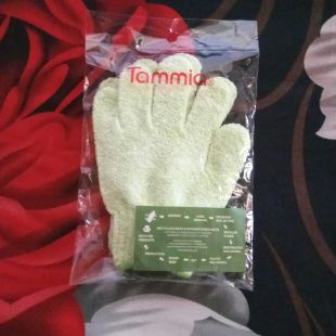 Tammia Bath Gloves Green