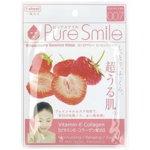 Pure Smile Strawberry Essence Mask 