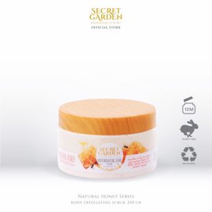 Secret Garden Body Exfoliating Scrub Natural Honey 